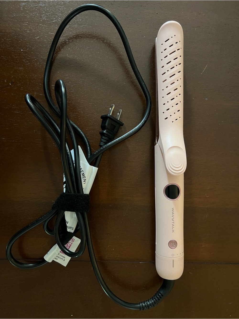 Wavytalk air flow styler - curling/flat iron